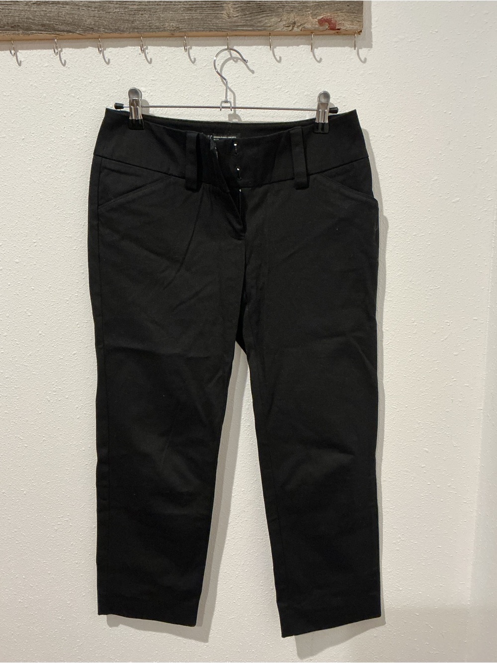 INC International Concepts Black Chino Pants